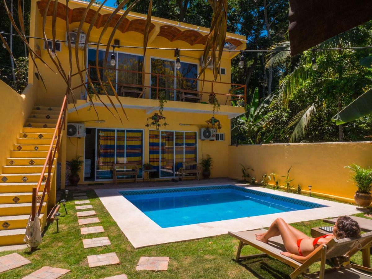 Habitacion Privada Con Pisicina Y Cocina Compartida Sayulita Zewnętrze zdjęcie