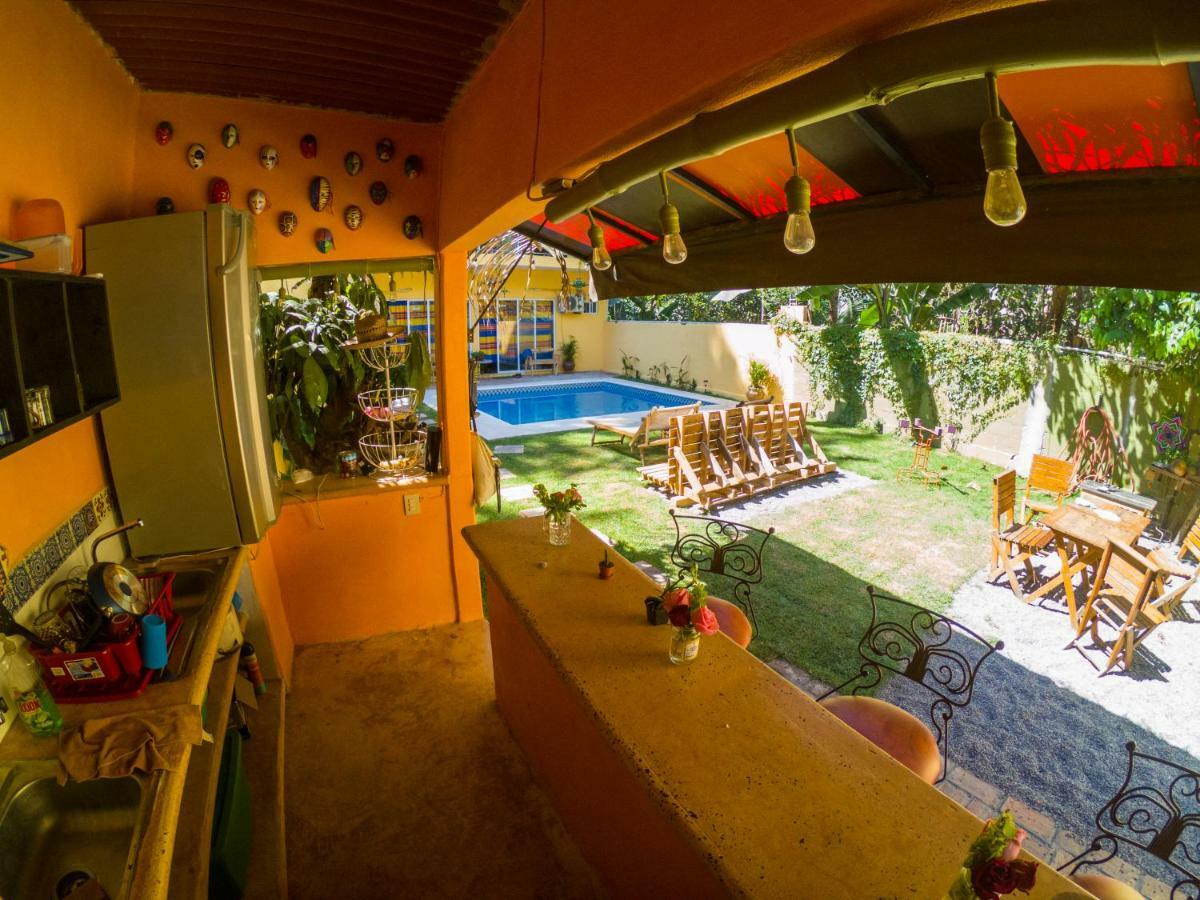 Habitacion Privada Con Pisicina Y Cocina Compartida Sayulita Zewnętrze zdjęcie